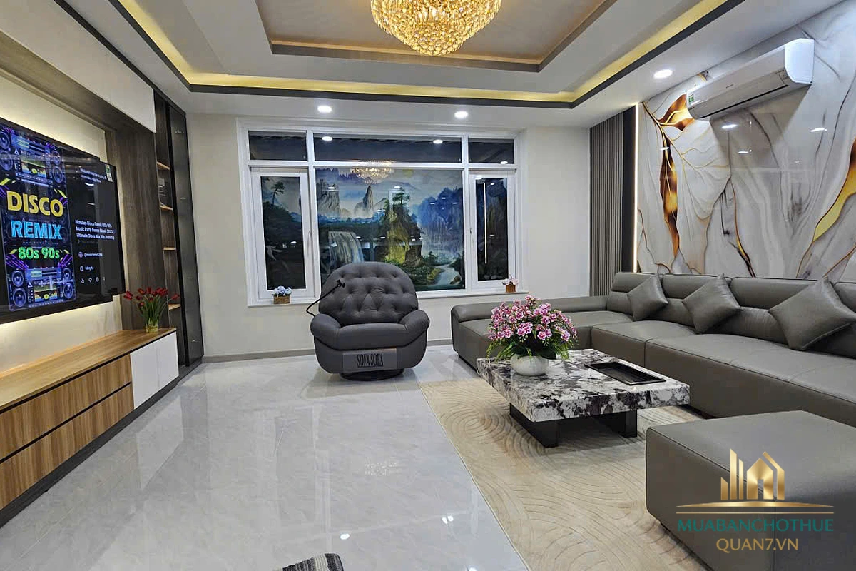 Nhà Mới 100% Full Nội Thất – Bán Nhà KDC Tạ Ngọc Thảo Quận 7 (5x16m), 5 Tầng, Liền Kề Phú Mỹ Hưng